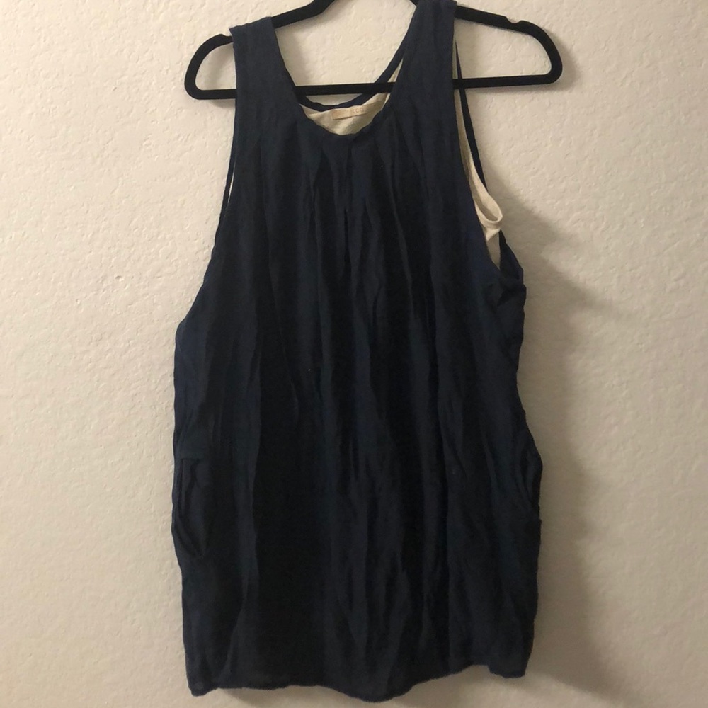 Blue Dress with Pockets